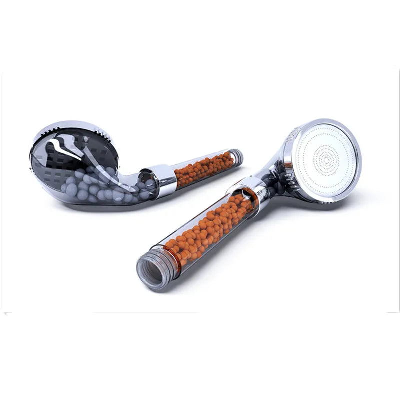 Cabezal de ducha con bolitas iónicas y mineralizadasCabezales de duchaHardware > Plumbing > Plumbing Fixture Hardware & Parts > Shower Parts > Shower Heads > Handheld Shower Heads