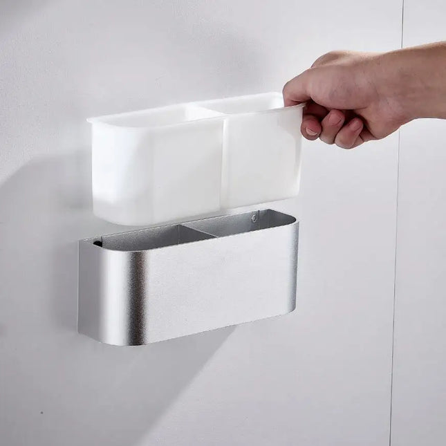 Support de rangement pour parapluies sans perçage avec réservoir d'eau amovible