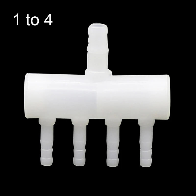 Conector divisor de manguera 8mm a 4mm para acuarios y jardínMangueras