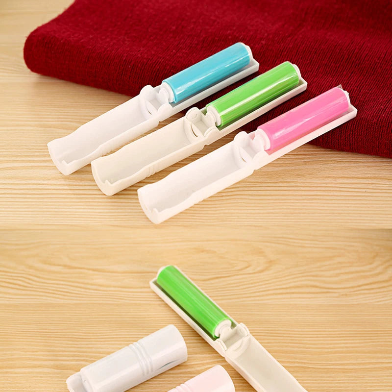 Rodillo quitapelusas portátil y lavableAccesorios practicosHome & Garden > Household Supplies > Laundry Supplies > Lint Rollers