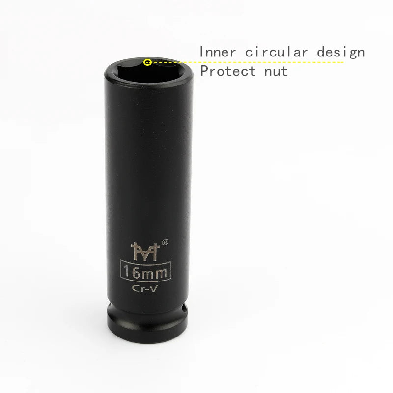 Vaso largo 1/2" para llave de impacto profundos métricos 10-38mmLlaves de vasoHardware > Tool Accessories > Tool Sockets