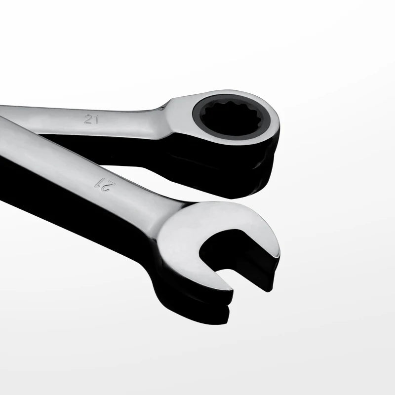 Juego de llaves de combinación de trinquete de acero cromado-vanadio 6-32mmLlaves fijasHardware > Tools > Tool Keys