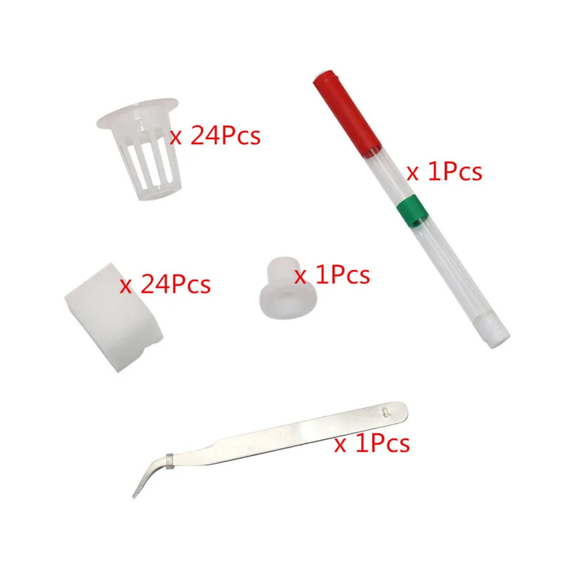Kit hidropónico de 24 agujeros para cultivo de plantasAccesorios de jardinería