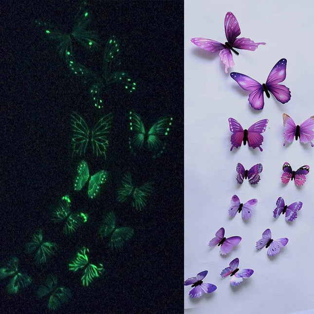 Butterfly 3D Luminous Wall Stickers