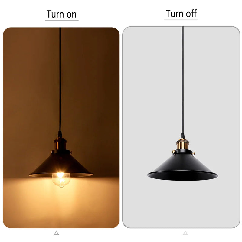 Lámpara colgante de metal retro IndustrialLámparas de techoHome & Garden > Lighting > Lighting Fixtures > Ceiling Light Fixtures