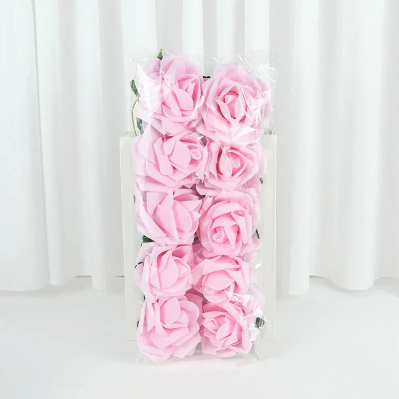 Flor artificial de rosa grande con tallo de 16cmFlores artificialesHome & Garden > Decor > Artificial Flora > Artificial Flowering Plants