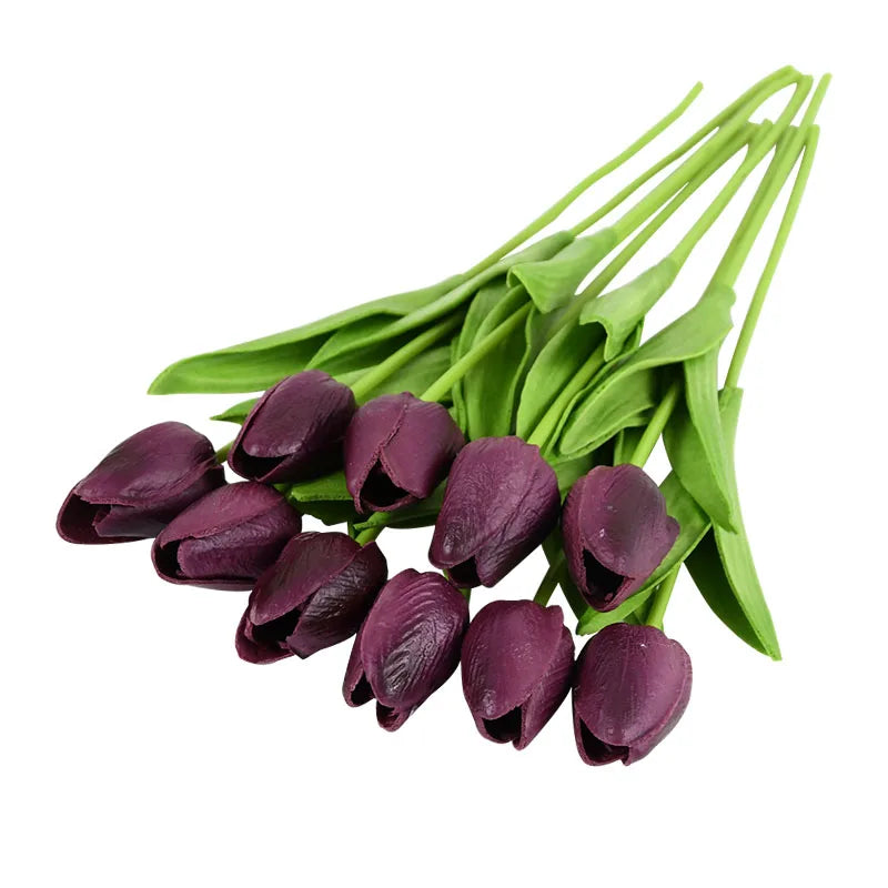 Tulipanes artificiales pack 10 unidadesFlores artificialesHome & Garden > Decor > Artificial Flora > Artificial Flowering Plants