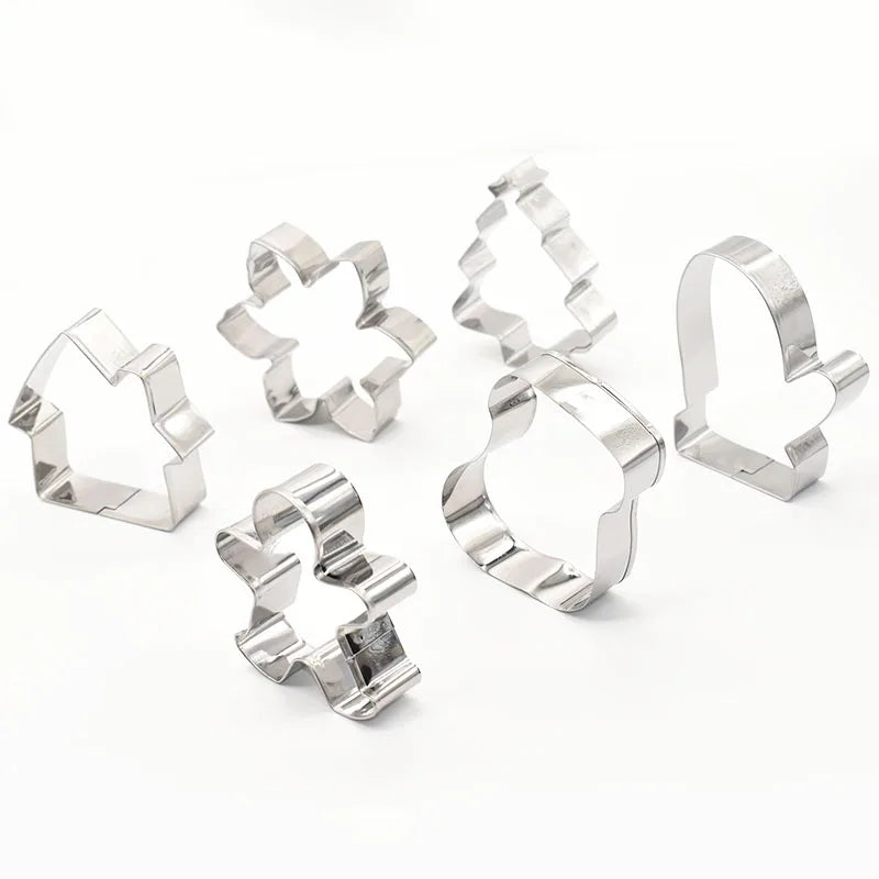 Set de 5 Uds de cortador de galletas de navidadMoldes