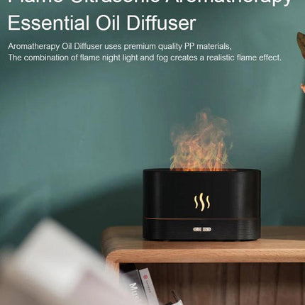 Aroma diffuser and air humidifier with light