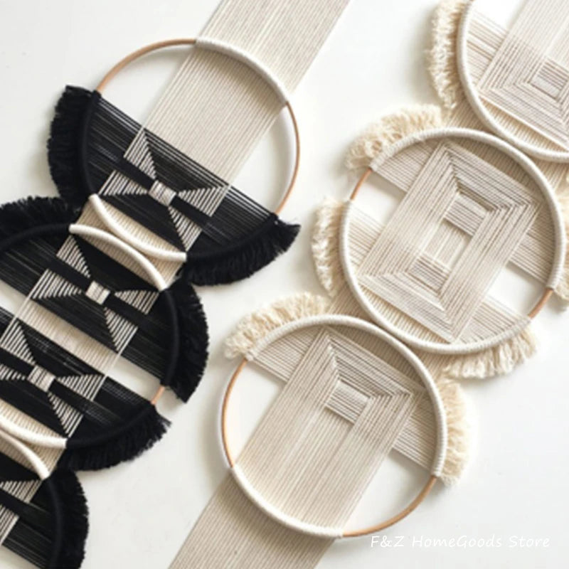 Tapiz de pared de macraméCuadros