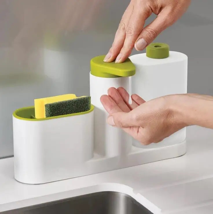 Basic sponge and soap holder set