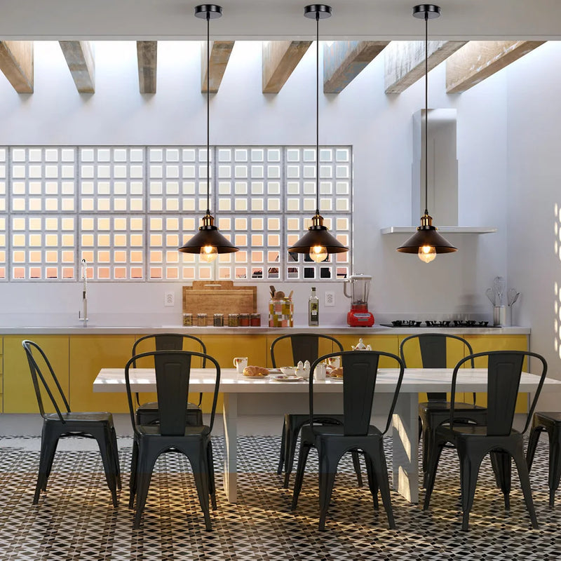Lámpara colgante de metal retro IndustrialLámparas de techoHome & Garden > Lighting > Lighting Fixtures > Ceiling Light Fixtures