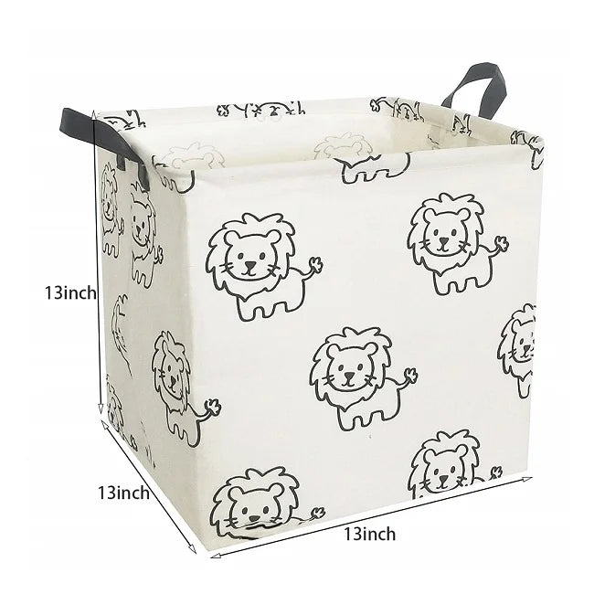 Foldable Storage Basket Cube with Handles