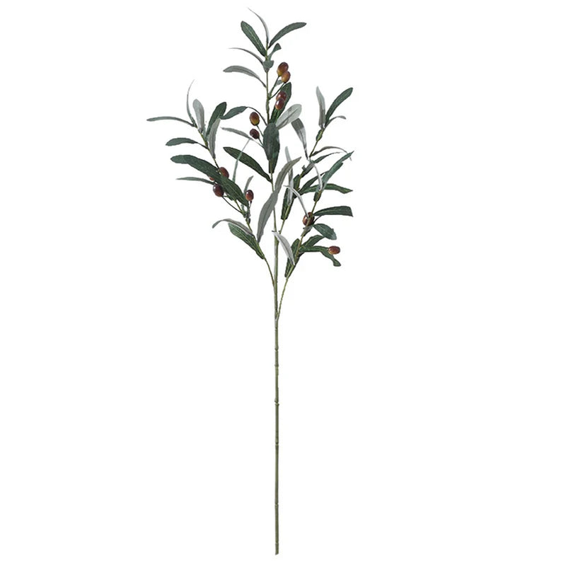 Rama de olivo artificial 77cm con hojas verdes y aceitunas decorativasPlantas artificialesHome & Garden > Decor > Artificial Flora > Artificial Non-Flowering Plants
