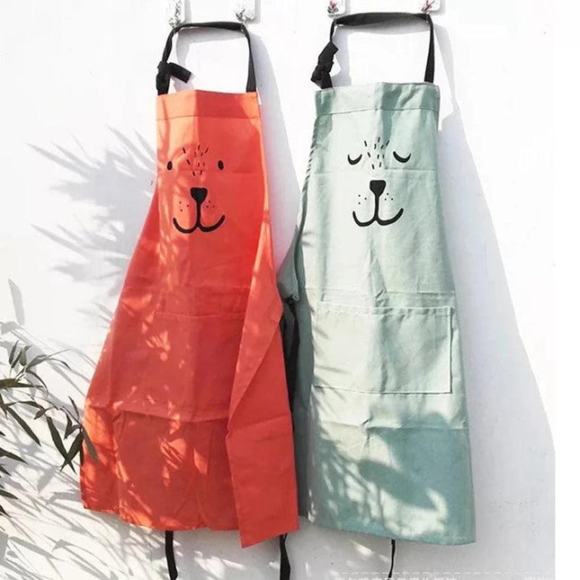 Cartoon Bear Aprons for Kids and Adults