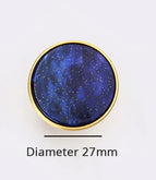 Starry blue 27mm