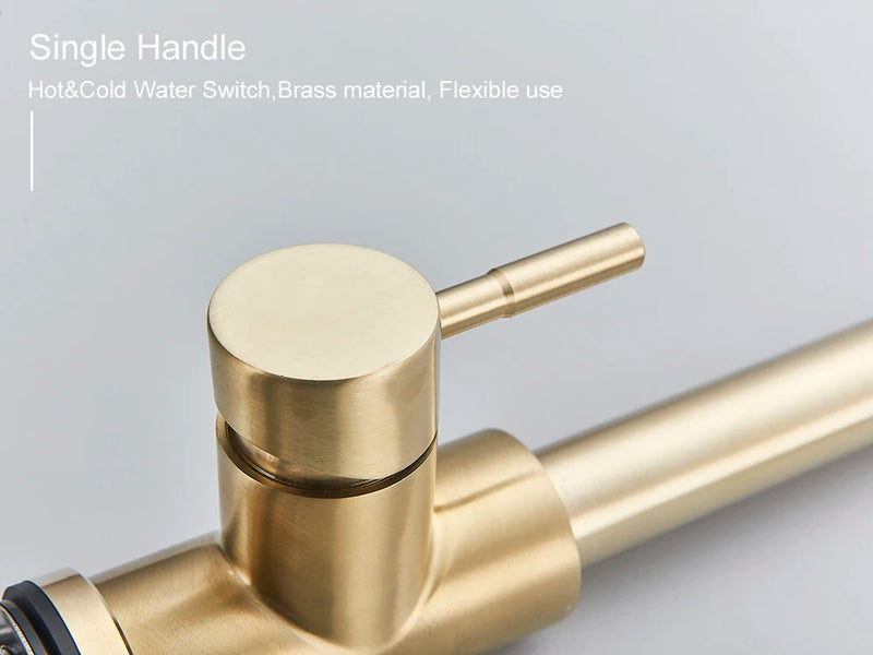 Grifo de cocina con doble función y salida retráctilGrifosHardware > Plumbing > Plumbing Fixtures > Faucets > Kitchen Sink Faucets