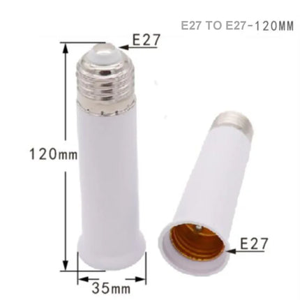 E27 to E27 lamp holder extender