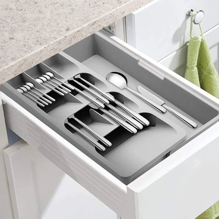 Multi-purpose cutlery organizer