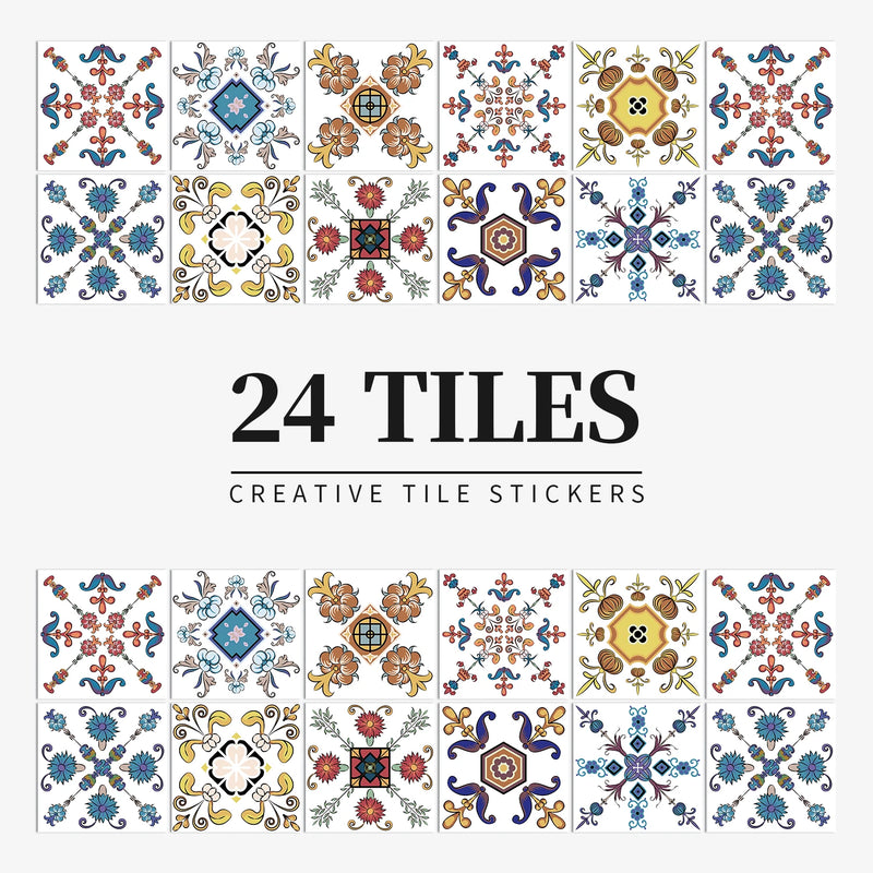 Azulejos artísticos autoadhesivos 3DAdhesivosHome & Garden > Decor > Home Decor Decals