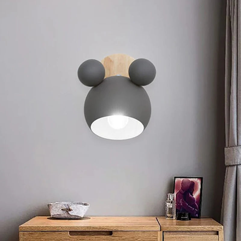 Lámpara de pared con diseño de ratónLámparas de paredHome & Garden > Lighting > Lighting Fixtures > Wall Light Fixtures