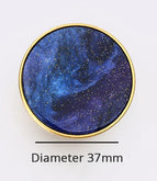 Starry blue 37mm