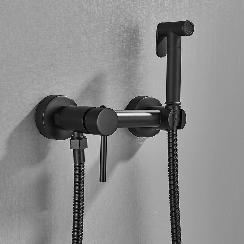 Grifo de bidé para agua caliente y fríaGrifosHardware > Plumbing > Plumbing Fixture Hardware & Parts > Toilet & Bidet Accessories > Bidet Faucets & Sprayers > Bidet Faucets