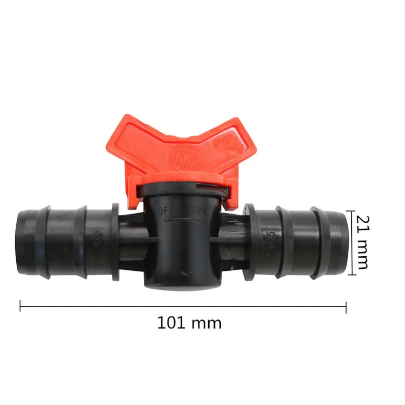 Válvula de grifo para riego 16/20/25mm con conectores de mangueraManguerasHome & Garden > Lawn & Garden > Watering & Irrigation > Garden Hose Fittings & Valves > Garden Hose Valves