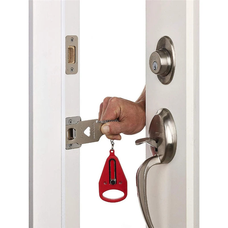 Tope de seguridad portátil para puerta con estucheTopes de puertaHardware > Building Materials > Door Hardware > Door Stops