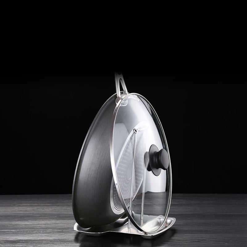 Soporte de acero inoxidable multiusos desmontable para cocinaSoportes utensilios de cocina