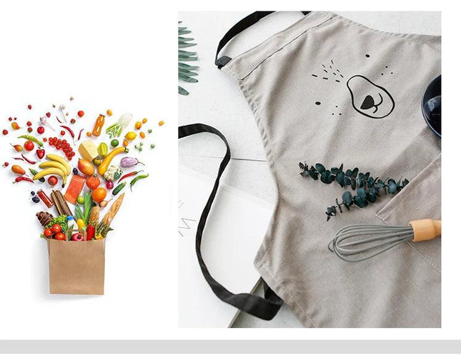 Cartoon Bear Aprons for Kids and Adults