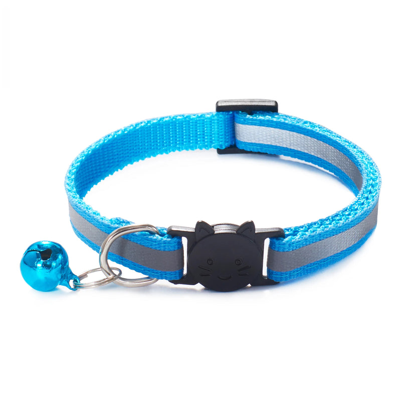 Collar reflectante con cascabel para gatos ajustableCollaresAnimals & Pet Supplies > Pet Supplies > Pet Collars & Harnesses > Breakaway & Safety Collars