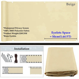 Beige / 0,45 m x 2 m