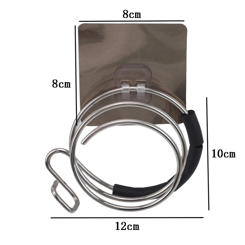 Soporte de secador de pelo para la paredSoportes