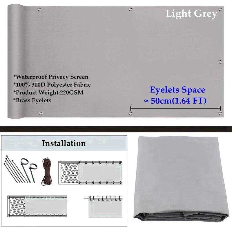 Red protectora para terraza, cortaviento y resistente al sol y lluviaMallasHardware > Fencing & Barriers > Fence Panels > Privacy Panels