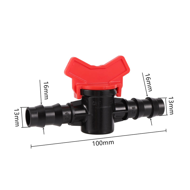 Válvula de grifo para riego 16/20/25mm con conectores de mangueraManguerasHome & Garden > Lawn & Garden > Watering & Irrigation > Garden Hose Fittings & Valves > Garden Hose Valves