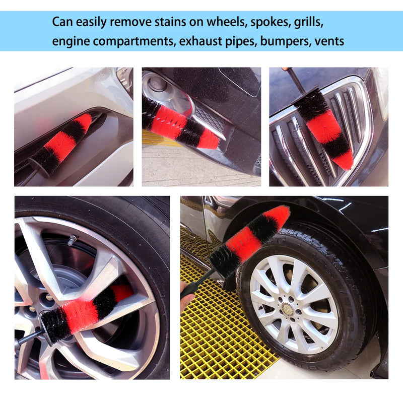 Cepillo de lavado de ruedas de 9.5 pulgadasCepillos