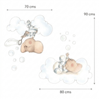 Children's decorative vinyl My Soap Bubbles