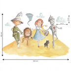 Wizard of Oz Children's Wall Decal | For Kids