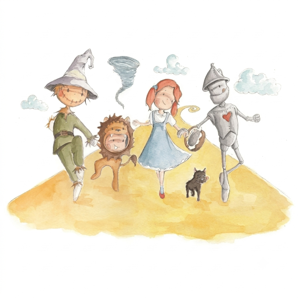 Vinilo decorativo infantil Wizard of Oz | Para niños