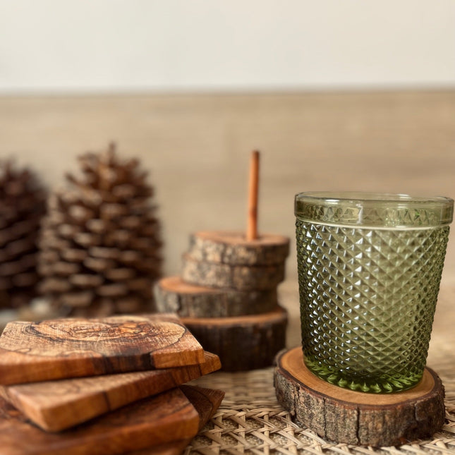 Posavasos de Madera de OlivoHome & Garden > Kitchen & Dining > Barware > Coasters