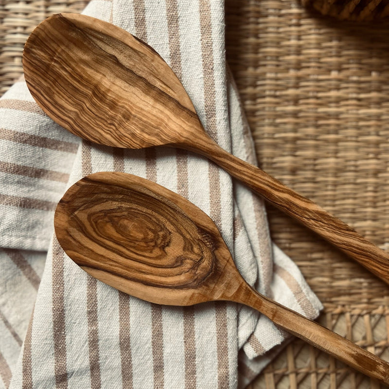 Cuchara de Madera de OlivoHome & Garden > Kitchen & Dining > Kitchen Tools & Utensils > Slotted Spoons