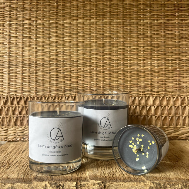 Vela Lum de gèu e huec "Luz de hielo y fuego" Edición de temporada ❄️🔥Home & Garden > Decor > Home Fragrances > Candles