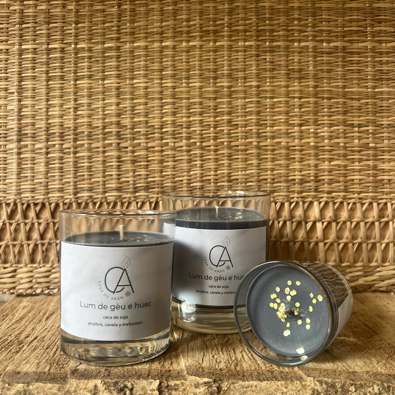 Vela Lum de gèu e huec "Luz de hielo y fuego" Edición de temporada ❄️🔥Home & Garden > Decor > Home Fragrances > Candles