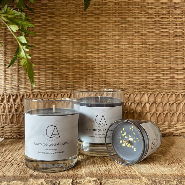 Vela Lum de gèu e huec "Luz de hielo y fuego" Edición de temporada ❄️🔥Home & Garden > Decor > Home Fragrances > Candles