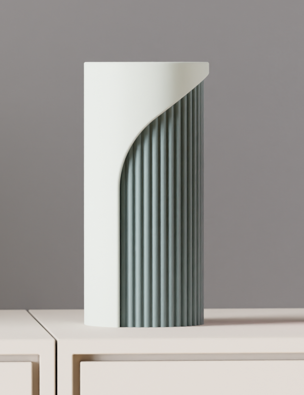 Jarrón Decorativo Minimalista rayas verticales de Dos TonosJARRÓNHome & Garden > Decor > Vases