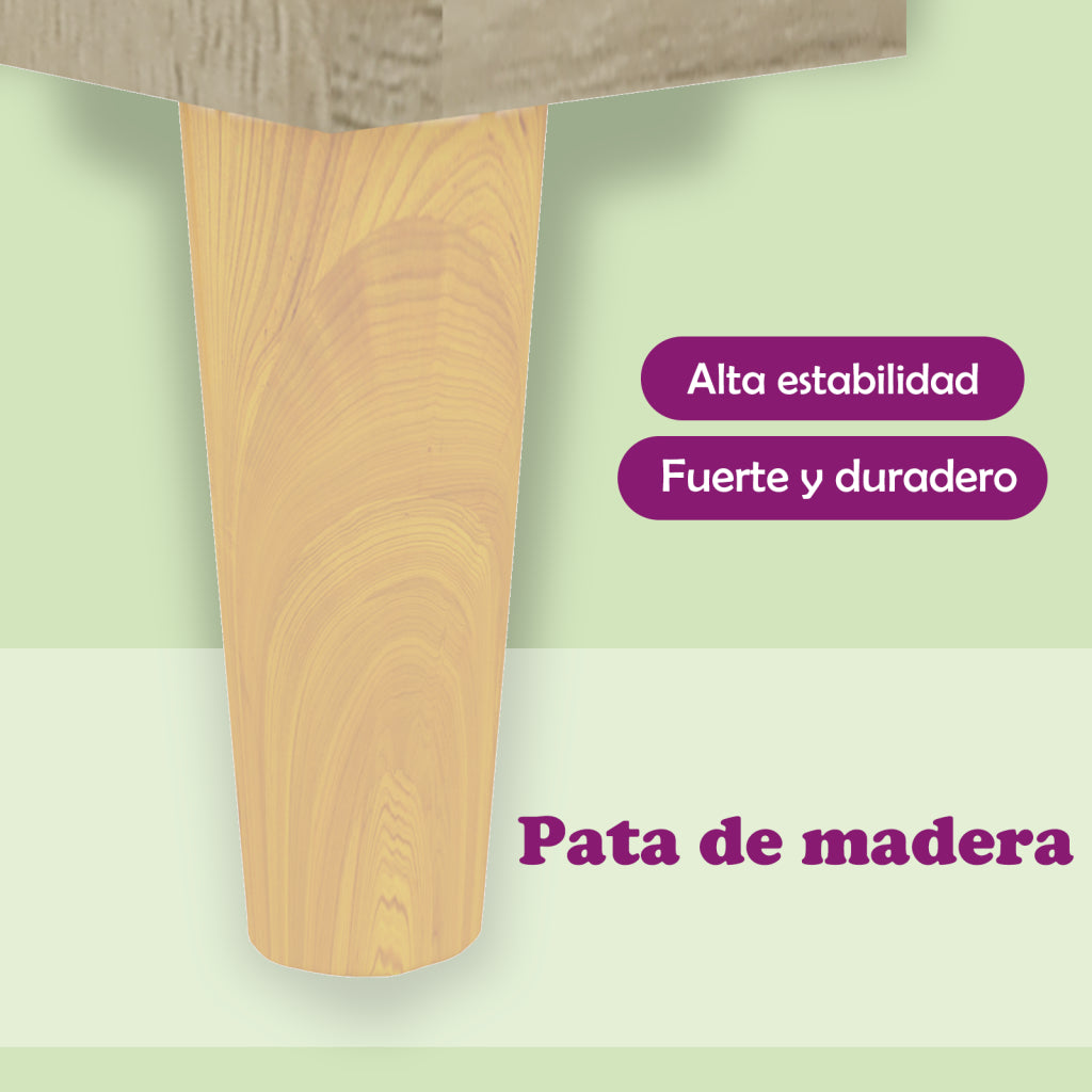Aparador madera contrachapada color roble Sonoma 70x31x115 cm