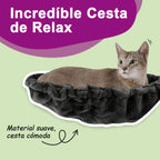 Rascador para gatos con postes de sisal gris oscuro 183 cm
