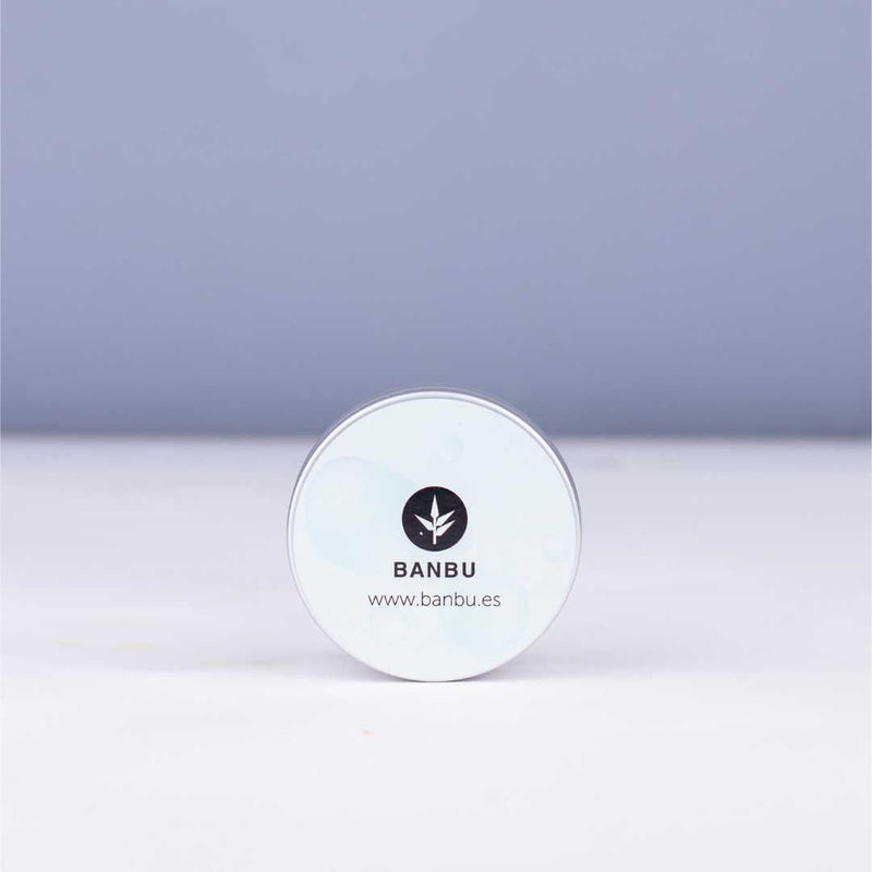 Lata de aluminio reutilizable para cosmética sólida