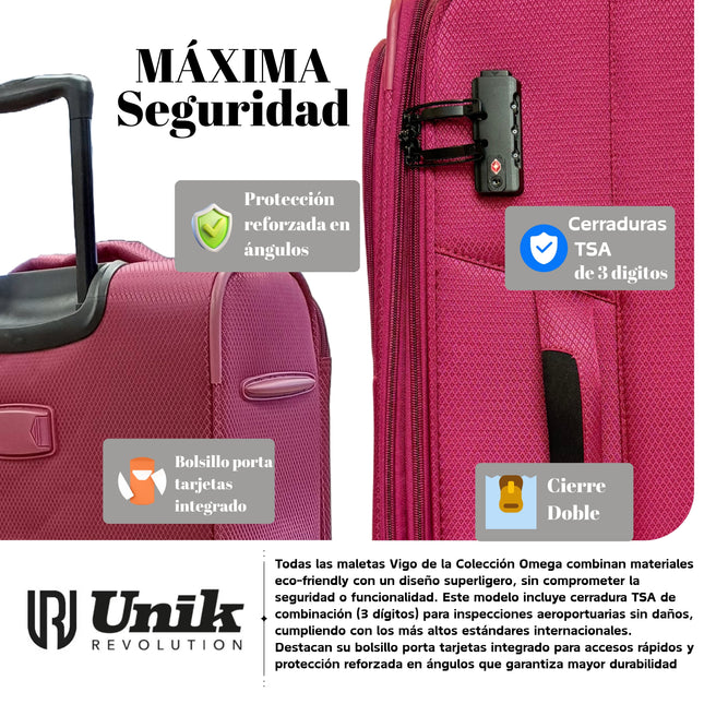 Modelo Blanda Omega Set de 3 (L+M+S)Modelo BlandaLuggage & Bags > Suitcases > Suitcase Travel Sets